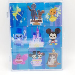 2023 Disney Parks Joey Chou Disney World Icons 9 Piece Magnets NEW